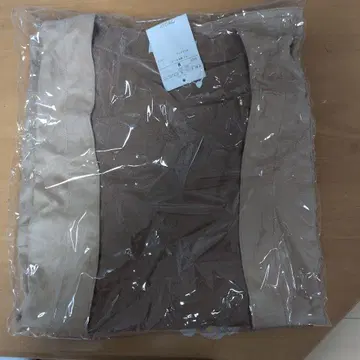 베이지 브라운 오픈 프론트 자켓 M 사이즈