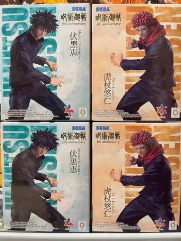 주술회전 라운드원 한정판 피규어 후시구로 메구미 이타도리 유우지