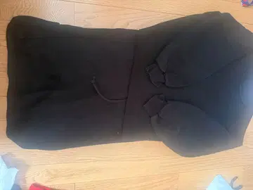 DURAS 블랙 속기모 맨투맨 셋업