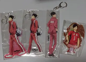 하이큐 쿠로오 테츠로 아크릴 키링 아크릴 스탠드 세트