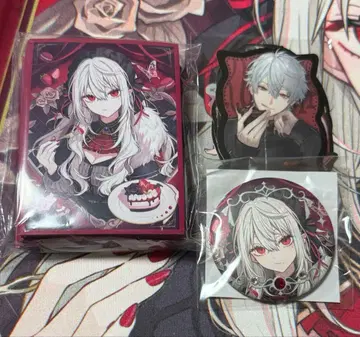 니지산지 사냐 캔뱃지 슬리브