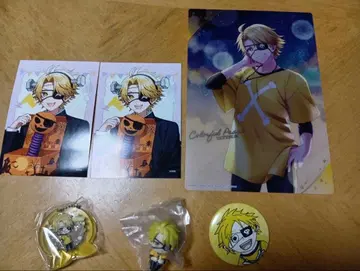 컬러풀 피치 타츠 군 엽서와 키링 외