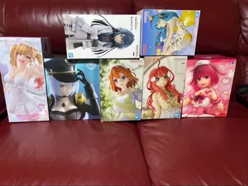 미개봉 애니메이션 피규어 8개 세트