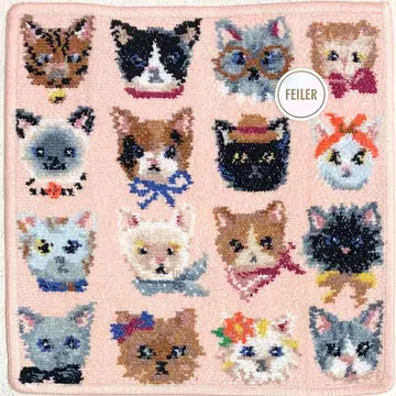 페이러 타월 손수건 러브러리 프리티 캣츠