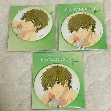 Free! FS Sweet 빅 캔뱃지 타치바나 마코토
