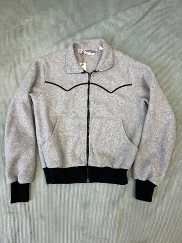 네이비 플리스 자켓 빈티지