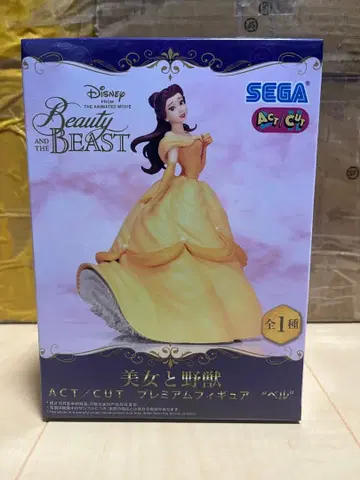 Disney 피규어 미녀와 야수 벨 ACT/CUT 프리미엄 피규어