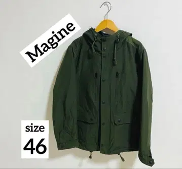 Magine 올리브 그린 밀리터리 자켓 size 46