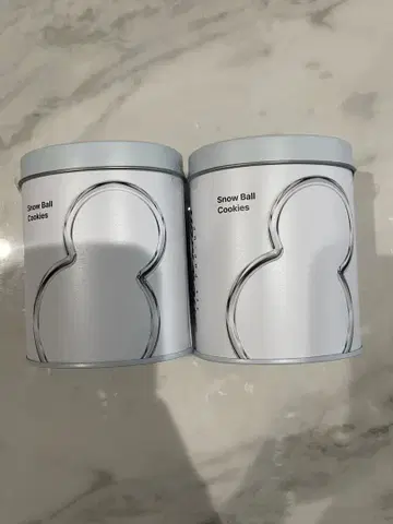 [미개봉 새상품] Snow Man POPUP 스노우볼 쿠키 2개 세트