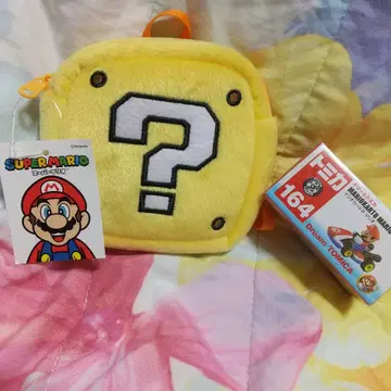 마리오 세트 마크 파우치와 드림 토미카 164