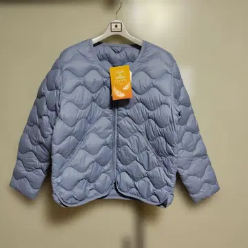 라이트 다운 자켓 M 사이즈 라이트 블루