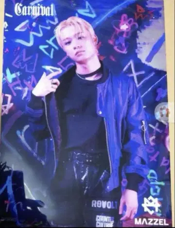 MAZZL 마젤 Carnival A4 클리어 포스터 TAKUTO 타쿠토