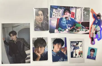 straykids 한 시그니처 일본 한국 트레이딩 카드 ID 사진