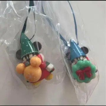 2023 묶음 판매 디즈니 릴린린 캡슐 토이 크리스마스 그린 블루