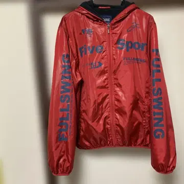 FIVE ONE 풀 스윙 나일론 자켓 M 사이즈 레드