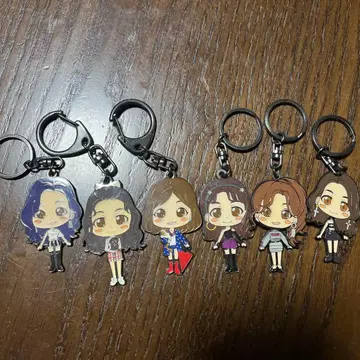TWICE 키링 6개 세트