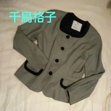 노카라 자켓 하운드투스 울 Sissy boy