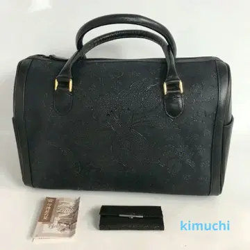 인덴야 INDEN-YA 핸드백 키케이스 세트 블랙 여성용