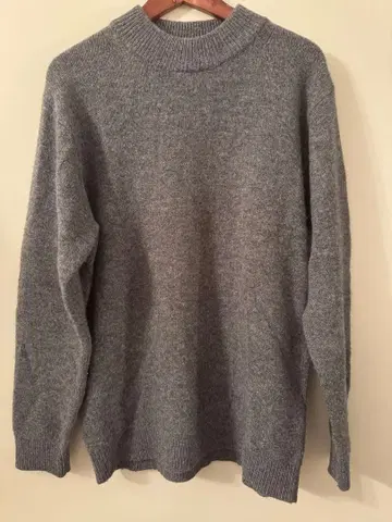 무인양품 MUJI LABO 그레이 울 스웨터 M 사이즈