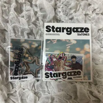 SixTONES stargaze 카라비너 참 & 스티커