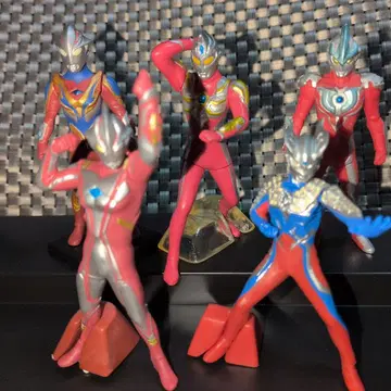 HG 울트라맨 (헤이세이) 피규어 5종 묶음 판매