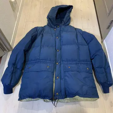 Eddie Bauer 카라코룸 다운 자켓 네이비