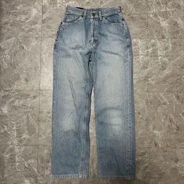 Lee Miss Lee 스트레이트 데님 라이트 블루 g27