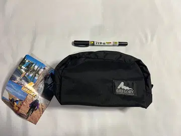 데드스탁 GREGORY 은색 택 벨트 파우치 M 사이즈