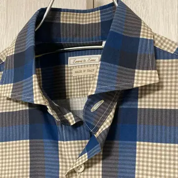 3장 3,000엔 할인 엔메테엔네 체크 셔츠 4