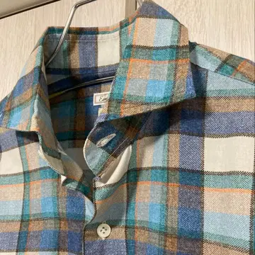 3장 3,000엔 할인 ENMET ENNE 체크 셔츠 1