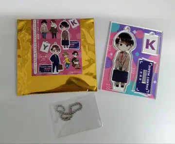 체리마호 뮤지엄 아크릴 스탠드 키링 아다치 키요시 수트