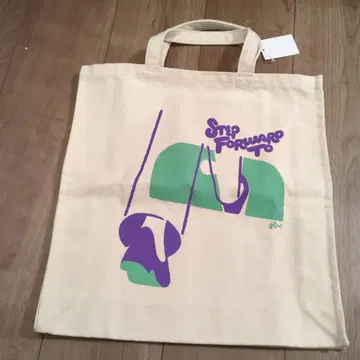 유나이티드 애로우즈 그래픽 프린트 토트백