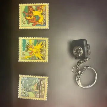 포켓몬 우표 디자인 키링