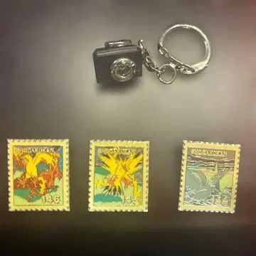 포켓몬 우표 디자인 키링