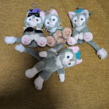 디즈니 리조트 젤라토니 봉제 인형 스트랩 배지