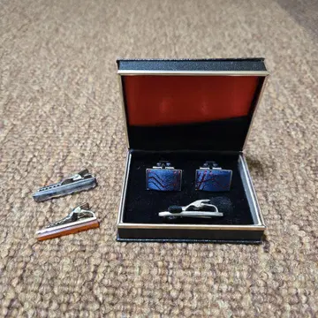 커프스 링크 타이 클립 세트 커프스 단추