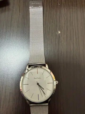 Paul Smith 실버 메쉬 손목시계