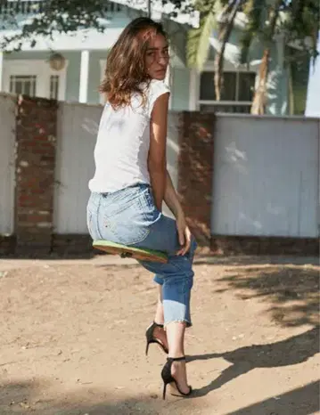 리바이스 Levi's 501 26 half moon 하세가와 준