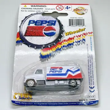 다이어트 펩시 딜리버리 트럭 펩시 트럭 미니카 PEPSI