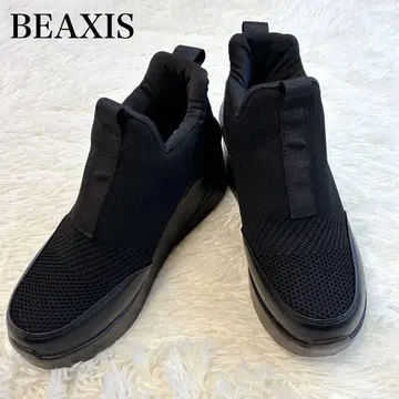 미사용급 BEAXIS 밸런스 코어 부츠 23.5~24cm 블랙 통굽