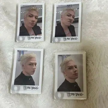 TAEYANG 온라인 복권 E상 스티커 전 종류