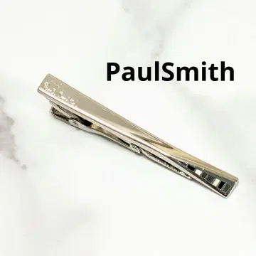 폴스미스 멀티 스트라이프 넥타이핀 실버 블랙