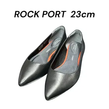 ROCK PORT 펌프스 스틸레토 블랙 23cm