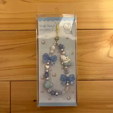 산리오 폰 스트랩 헬로키티 머메이드