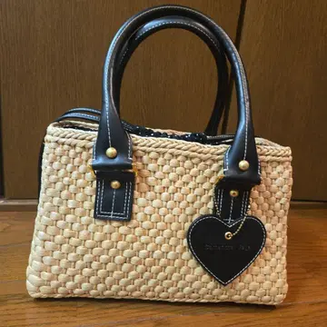 사만다 베가 바스켓백 베이지/블랙