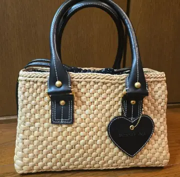 사만다 베가 바스켓백 베이지/블랙