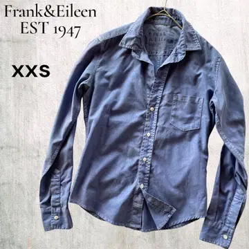 프랭크앤아이린 스키퍼 긴팔 셔츠 블루 계열 XXS