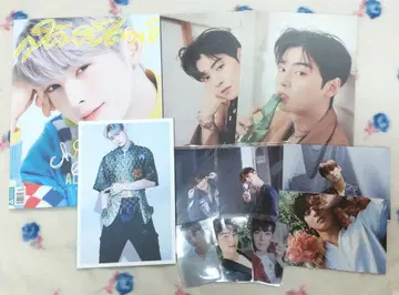 ASTRO 차은우 사진 세트 트레이딩 카드 잡지