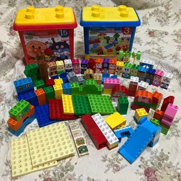 [ 새상품급 ] 처음 블록 L 즐거운 앙팡맨 타운 바케츠 기타