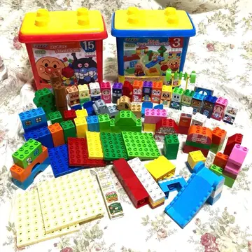 [ 새상품급 ] 처음 블록 L 즐거운 앙팡맨 타운 바케츠 기타